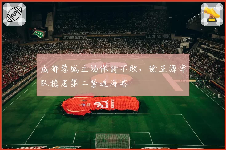 成都蓉城主场保持不败，徐正源率队稳居第二紧追海港